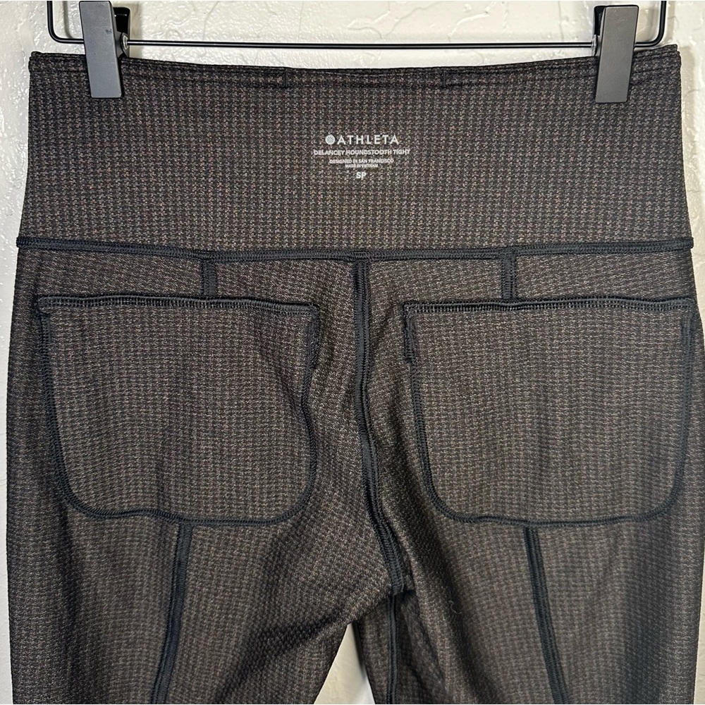 Athleta Delancey Houndstooth in Black Brown Coffee House - Picture 5 of 6